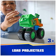 Paw Patrol Rocky Rescue Wheels - Collectable Action Car Figure For Kids 3 Years and Above