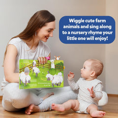 Skillmatics Puppet Book - Old Macdonald Had a Farm Interactive Finger Puppets for Toddlers