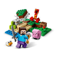 LEGO Minecraft The Creeper Ambush Building Kit for Ages 7+