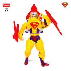 Funskool Lunar Combat SuperMan Action Figurine for Ages 4+ (Card & Design May Vary)