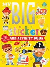 Booktopus My Big Sticker and Activity Book 4 for Kids Ages 4+