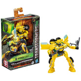 Transformers Rise of The Beasts Movie 5-Inch Deluxe Class Bumblebee Converting Action Figure for Ages 6 Years and Up