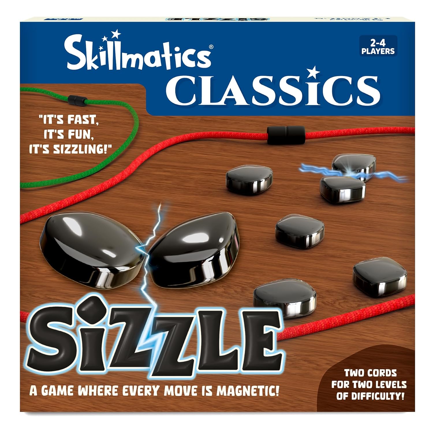 Skillmatics Sizzle - Classic Magnetic Attraction Strategy Game For Ages 15+