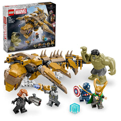 LEGO Marvel The Avengers vs. The Leviathan Building Kit For Ages 7+