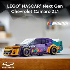 LEGO Speed Champions NASCAR Next Gen Chevrolet Camaro Vehicle Building Kit For Ages 9+