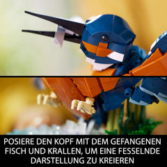 LEGO Icons Kingfisher Bird Building Kit for Ages 18+