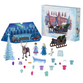 Disney Frozen 2025 Advent Calendar With 24 Days Of Surprise Toys, Including Anna & Elsa Small Dolls for Kids
