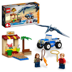 LEGO Jurassic World Pteranodon Chase Building Kit for Ages 4+