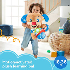 Fisher-Price Laugh & Learn So Big Puppy Large Musical Plush Toy with Smart Stages Learning Content for Toddlers and Preschool Kids