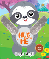 Booktopus Hug Me - Little Sloth Board Book for Kids Ages 4+