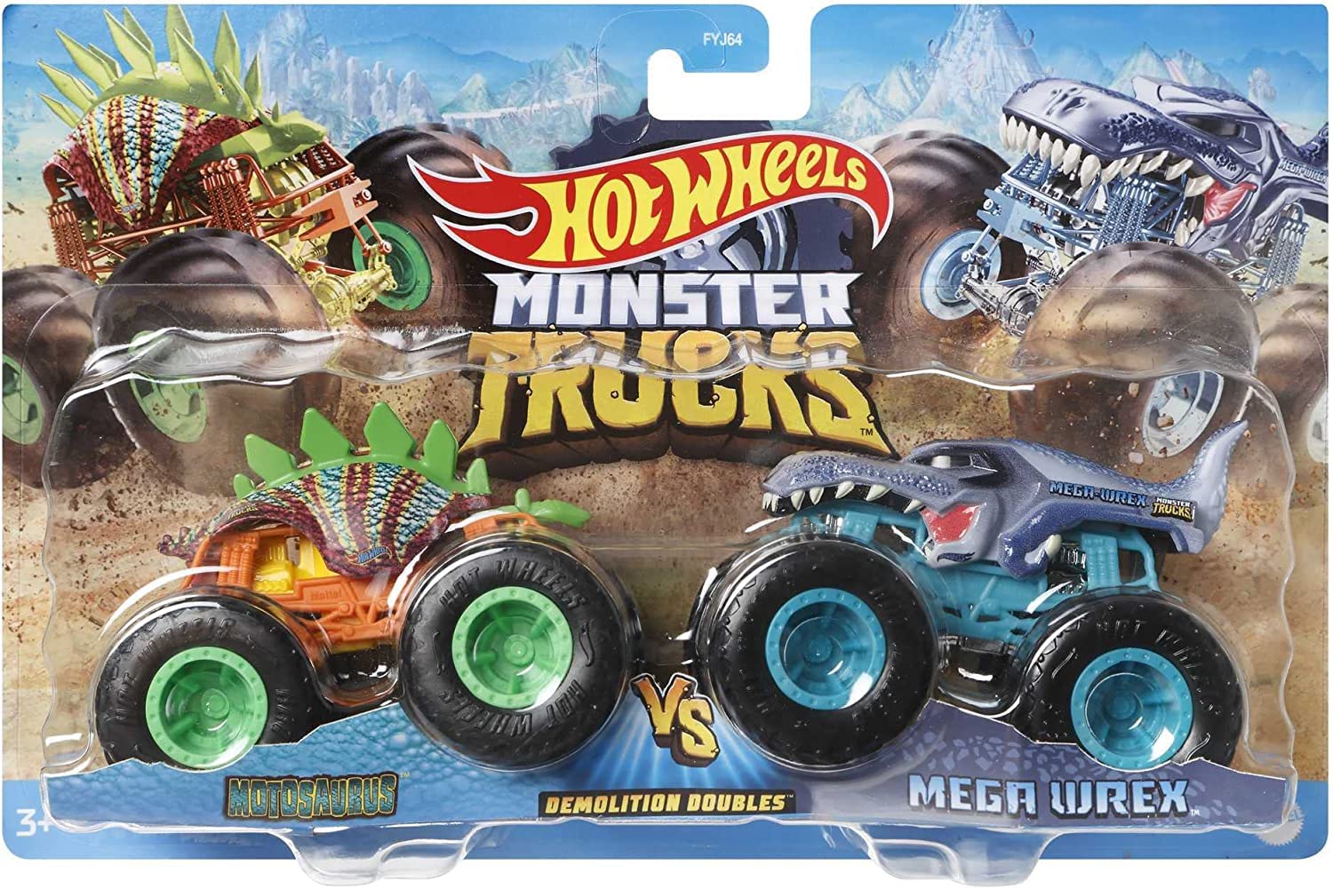 Hot Wheels Monster Trucks Demolition Doubles - 2 Pack - Assorted Style