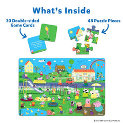 Skillmatics Piece & Play Up Peppa Pig - Jigsaw Floor Puzzle & Game For Ages 3-7 Years