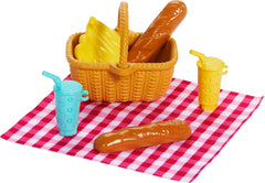 Barbie Family & Friends Picnic Playset with Dolls and Accessories for Kids Ages 3+