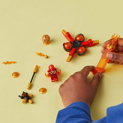 LEGO Ninjago Kai’s Dragon Power Spinjitzu Flip Building Kit for Ages 6+