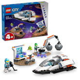 LEGO City Spaceship and Asteroid Discovery Set Building Kit for Ages 4+