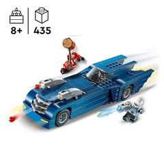 LEGO DC Batman with The Batmobile vs. Harley Quinn & Mr. Freeze Building Kit For Ages 8+