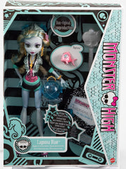 Monster High 10.5 inch Lagoona Blue Reproduction Doll Wearing Original Fashion & Shoes, with Pet, Doll Stand & Accessories Gift for Ages 6+