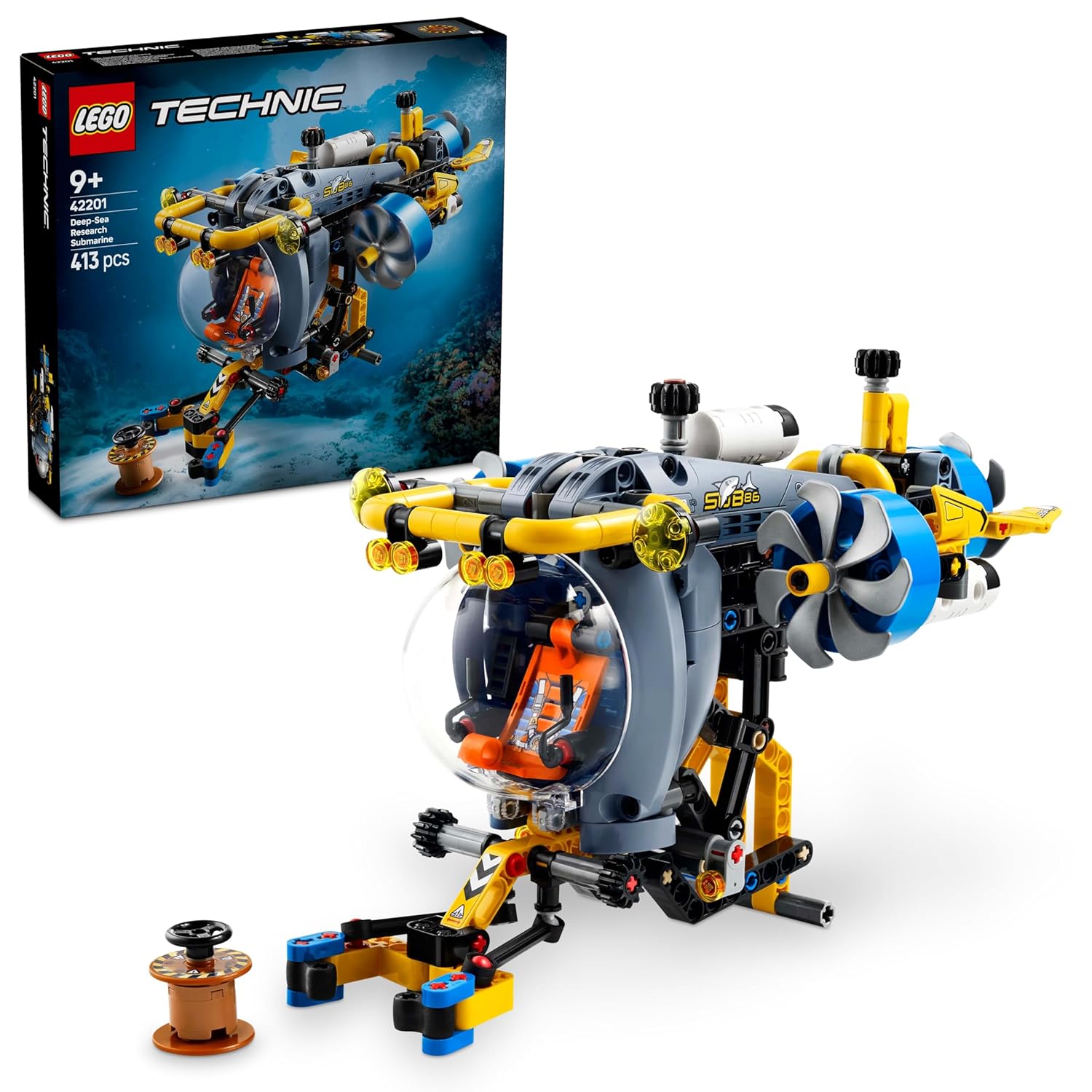 LEGO Technic Deep-Sea Research Submarine Building Kit For Ages 9+