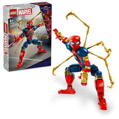 LEGO Marvel Iron Spider-Man Construction Figure Building Kit For Ages 8+
