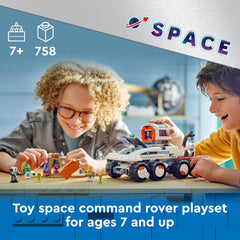 LEGO City Command Rover and Crane Loader Building Kit For Ages 7+