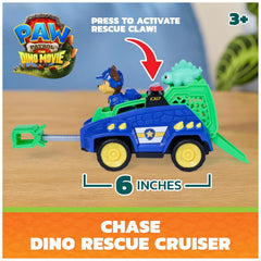 PAW Patrol The Dino Film Chase's Dino Rescue Recycler Action Car Figure For Kids 3 Years and Above