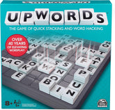 Funskool Upwords, Word Game with Stackable Letter Tiles & Rotating Game for Adults and Kids Ages 8 and Up
