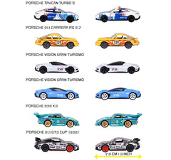 Majorette Auto Porsche Deluxe - Metal Toy Car with Collection Box & Opening Parts for Kids & Collectors Styles & Design May Vary - Only 1 Model Included