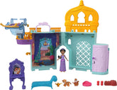 Disney Princess Jasmine Castle Stackable Dollhouse Set with Acessories, Inspired by Disney's "Aladdin" Movie