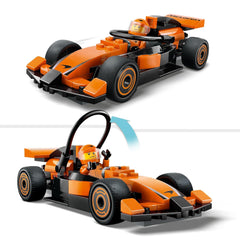 LEGO City F1 Driver with McLaren Race Car Mini Vehicle Building Kit For Ages 6+
