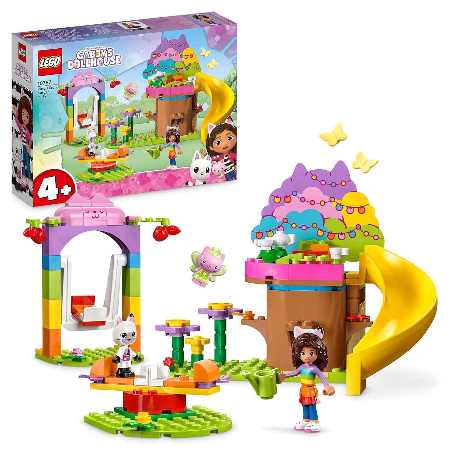 LEGO Kitty Fairy's Garden Party Set Building Kit for Ages 4+