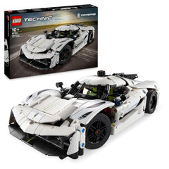LEGO Technic Koenigsegg Jesko Absolut White Hypercar Building Kit for Ages 10+