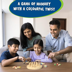 Skillmatics Colour Crush - Thrilling Memory Challenge, Fast-Paced Board & Travel Game For Ages 4+