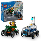 LEGO City Airplane vs. Hospital Bed Race Car Building Kit For Ages 5+