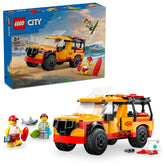 LEGO City Lifeguard Beach Rescue Truck Building Kit For Ages 6+