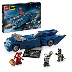 LEGO DC Batman with The Batmobile vs. Harley Quinn & Mr. Freeze Building Kit For Ages 8+
