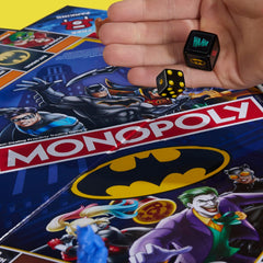 Monopoly Batman Edition Board Game | Monopoly Game for Batman Fans | Ages 8 and Up