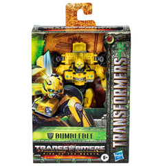 Transformers Rise of The Beasts Movie 5-Inch Deluxe Class Bumblebee Converting Action Figure for Ages 6 Years and Up