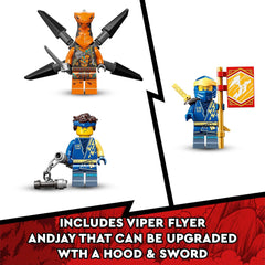 LEGO Ninjago Jay’s Thunder Dragon EVO Building Kit for Ages 6+
