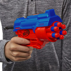 Nerf Alpha Strike Boa RC-6 Blaster with 6-Dart Rotating Drum,Fire 6 Darts in a Row Includes 6 Nerf Elite Darts