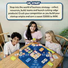 Skillmatics Up Start Entrepreneurship and Business Strategy Board Game for Kids Ages 7+
