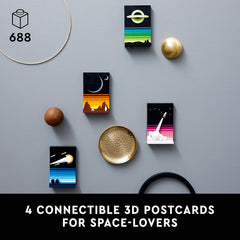 LEGO Ideas Tales of The Space Age Building Kit for Adults