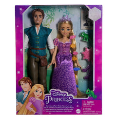 Disney Princess Rapunzel & Flynn Rider Adventure Set for Kids Ages 3+