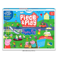 Skillmatics Piece & Play Up Peppa Pig - Jigsaw Floor Puzzle & Game For Ages 3-7 Years