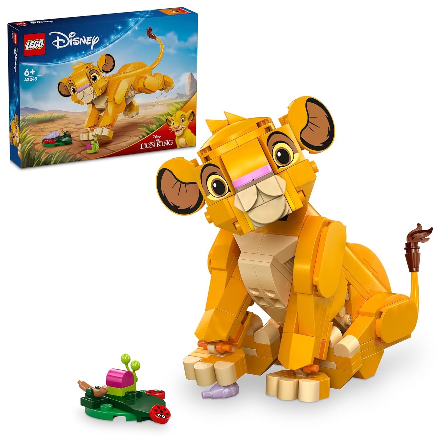 LEGO Disney Simba The Lion King Cub Building Kit For Ages 6+