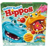 Hasbro Gaming Hungry Hippos Refresh 2 to 4 Players Board Game For Ages 4+