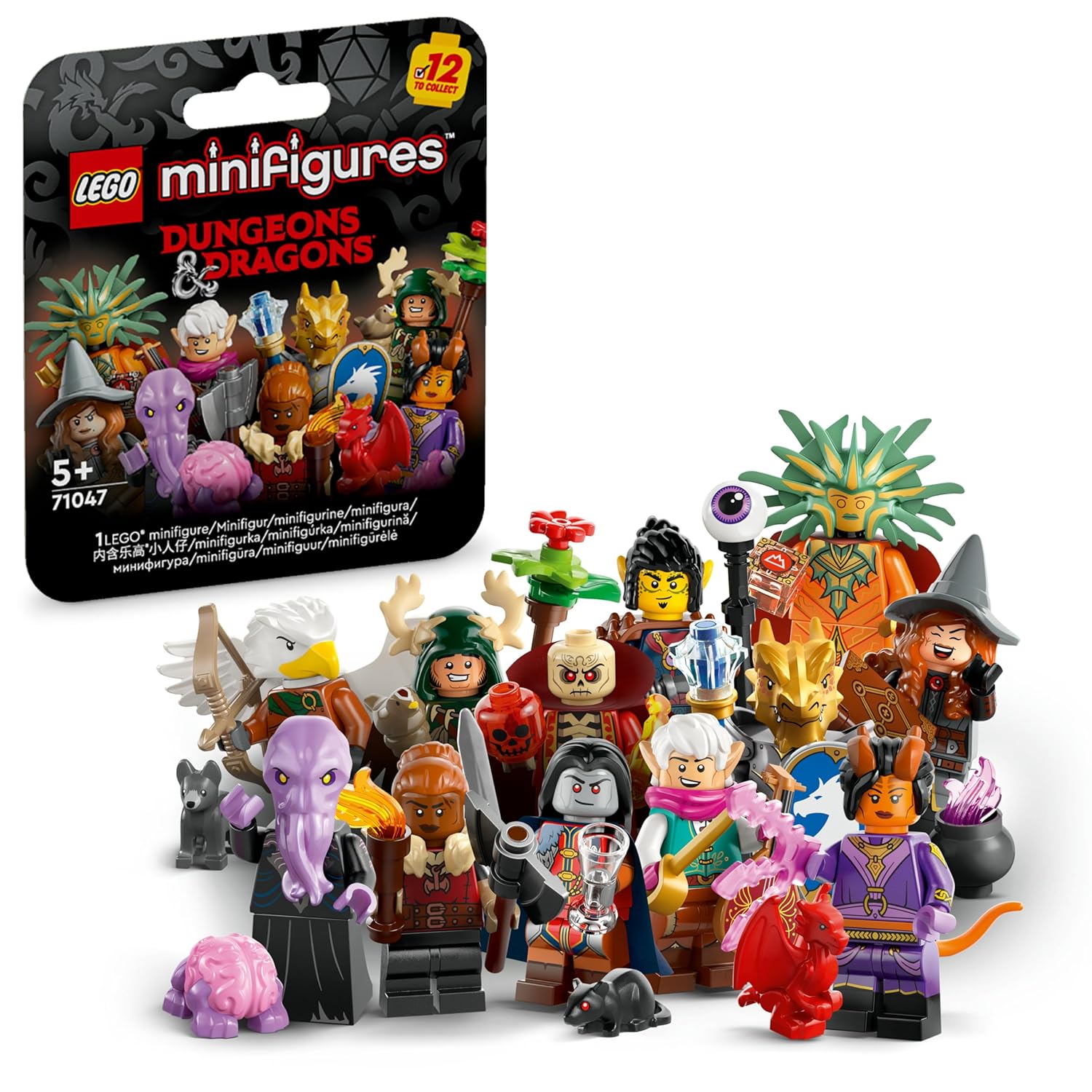 LEGO Minifigures Dungeons & Dragons Toys Building Kit For Ages 5+