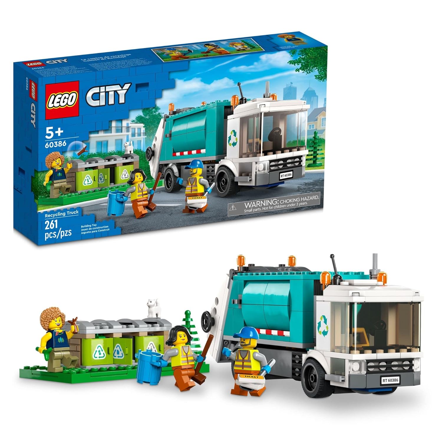LEGO City Recycling Truck Building Kit For Ages 5+