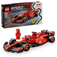 LEGO Speed Champions Ferrari SF-24 F1 Race Car Driver Building Kit For Ages 10+