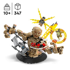 LEGO Marvel Spider-Man vs. Sandman Final Battle Building Kit For Ages 10+