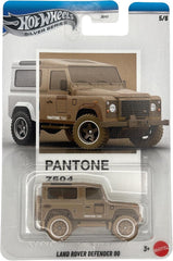Hot Wheels 2026 Pantone Collection Silver Celebration Series 1:64 Scale Land Rover Defender 90 for 3 Years & Above